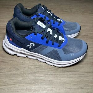 On - Cloudrunner Metal / Midnight Running Shoes Unisex size 7.5 New